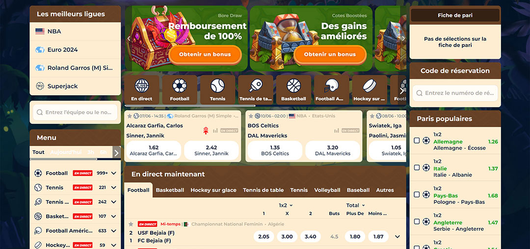 paris sportifs wazamba casino