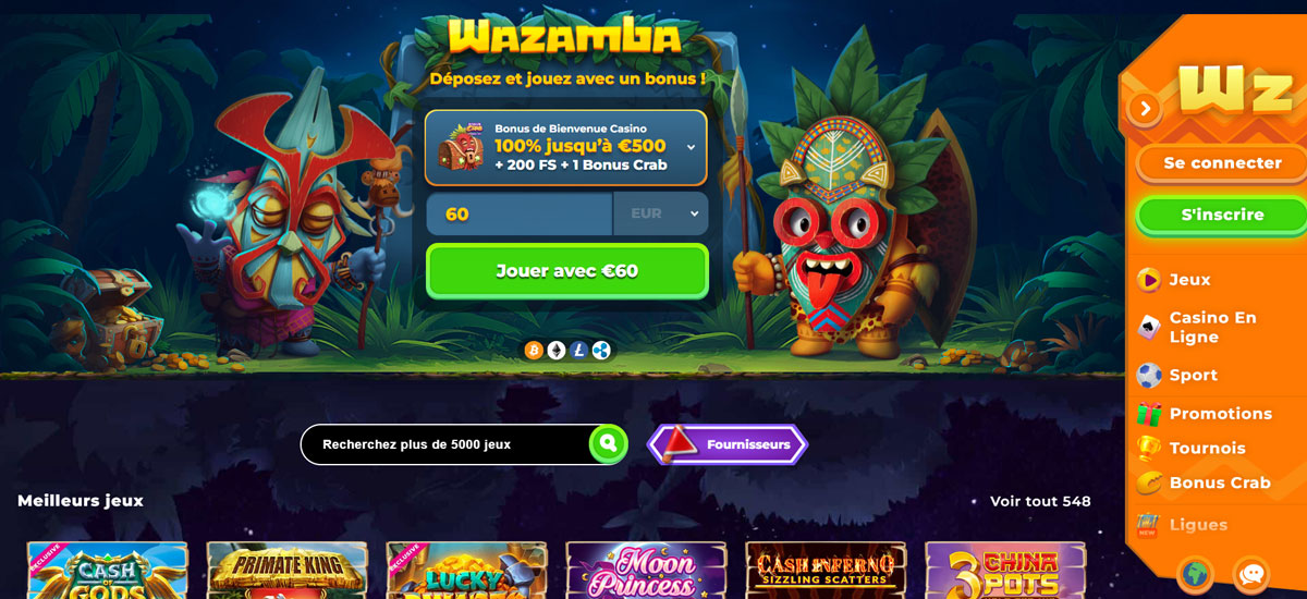 Wazamba Casino